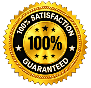 100% Satisfaction Guaranteed